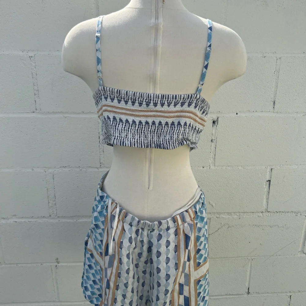 Stylish size Large Anthropologie Patterned Romper - Picture 3 of 5